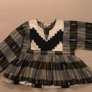 Anthropologie Peplum Top